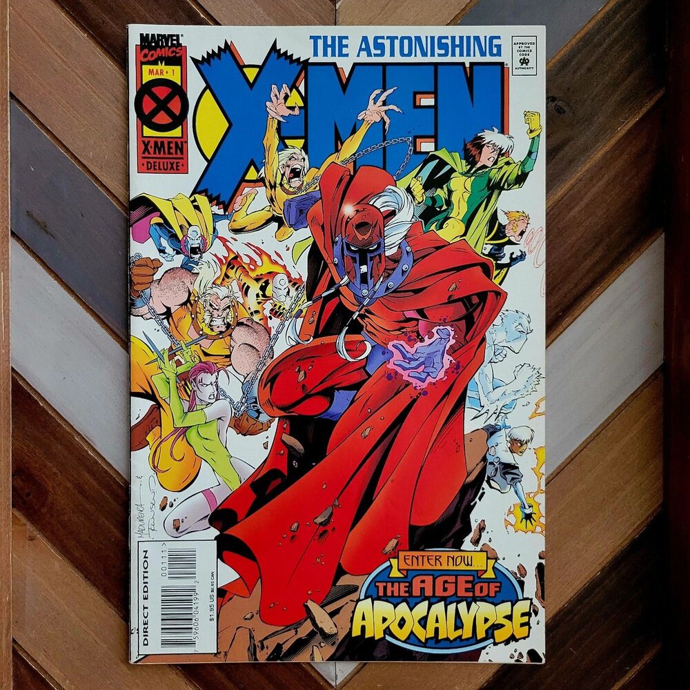 Astonishing X-Men #1 (Marvel 1995) Magneto! Age of Apocalypse Deluxe Edition 7.0